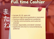 Lowongan Kerja Ritel di BSS Food Market Terbaru – Posisi Full Time Cashier