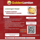 Lowongan Kerja Crew Dapur, Pramusaji, & Kasir Golden Lamian Terbaru 2026
