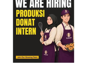 Lowongan Kerja Produksi Donat Intern Hi Donat Terbaru 2026