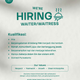 owongan Kerja Salbeans Park Purwakarta 2026 – Waiter / Waitress F&B