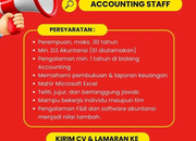 Lowongan Kerja Accounting Staff Cenghar Group 2026