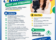 Lowongan Kerja BCL Entertainment 2026: Posisi Produser (Purwakarta) & Host Live Streaming (Subang)
