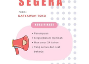 Lowongan Kerja Karyawan Toko Alesha Fashion Purwakarta Terbaru 2026