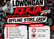 Lowongan Kerja Offline Store Crew di Bekas Perawat Terbaru 2026