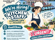 Lowongan Kerja Kitchen Staff Floating Cafe Jatiluhur Purwakarta Terbaru 2026