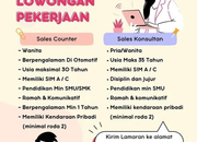 Lowongan Kerja Sales Counter & Sales Konsultan di Suzuki Lima Motor Pamanukan 2026